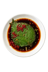 Marinated Perilla Leaves
